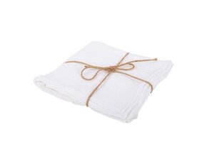 Servetten Katoen wit (4st)