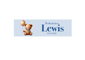 Spandoek Geboorte Teddy Bear Blauw