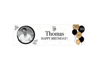 Spandoek Verjaardag 30 jaar