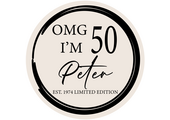 Sticker 50 jaar (5st)
