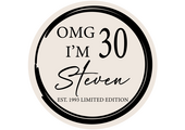 Sticker 30 jaar (5st)