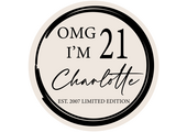 Sticker 21 jaar (5st)