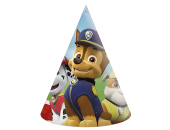 Paw Patrol feesthoedjes (6st)
