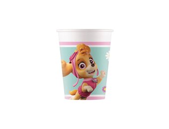 Paw Patrol Pink bekertjes Skye & Everest (8st)