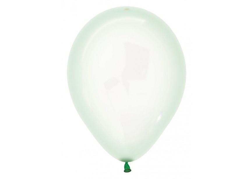 Ballonnen clearz crystal groen (10 st)
