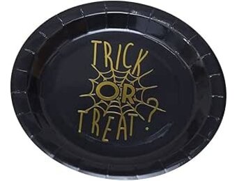 Trick or treat bordjes (6st) Ginger Ray