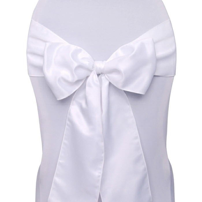 Stoellint stoelstrikken wit (10st)