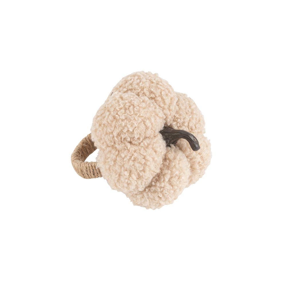 Servetringen Pompoen Ivoor (2st)