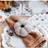 Servetringen Pompoen Ivoor (2st)