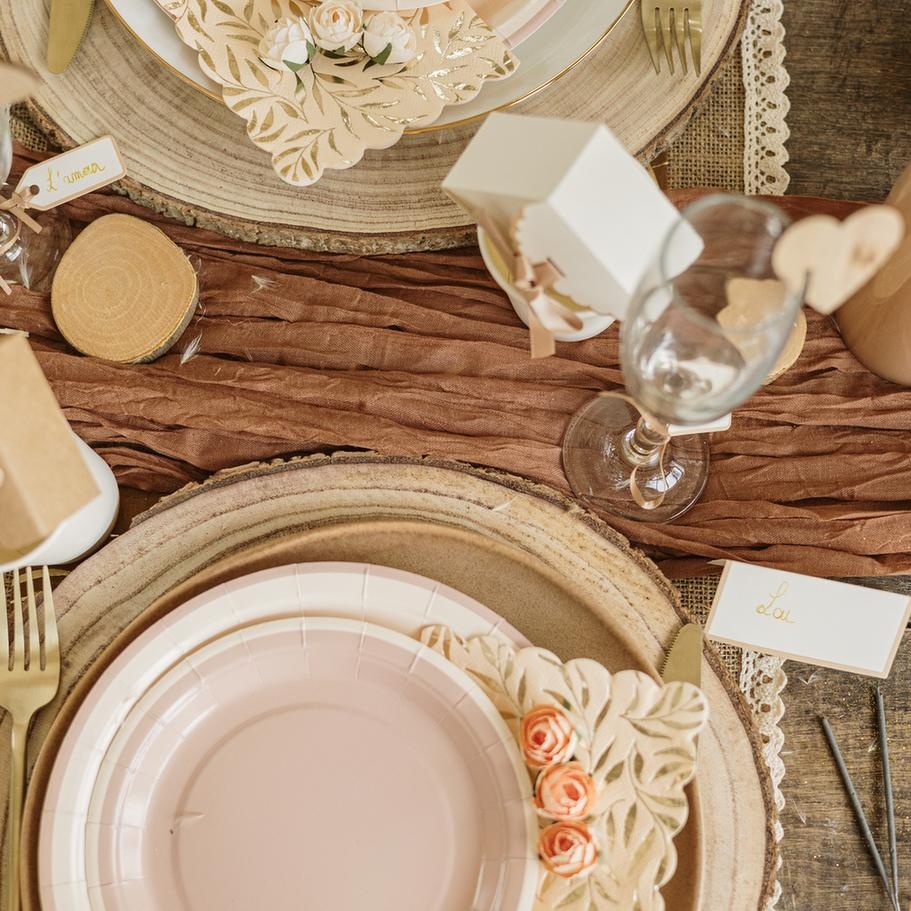 Tafelloper kaasdoek Camel