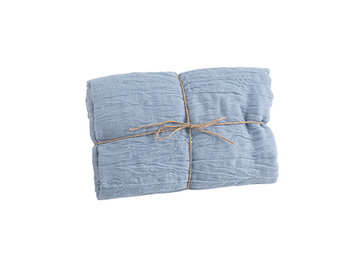 Tafelloper kaasdoek blauw