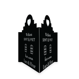 Sinterklaas raambord  grachtenpand met hart