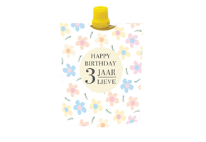 Knijpfruit printable Daisy Pastel - Direct Download