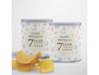 Pringle traktatie printable Madelief Pastel