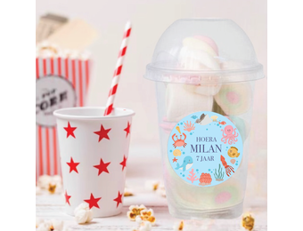 Schooltraktatie bekers oceaan (5st)