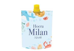 Knijpfruit wikkel printable oceaan - Direct Download