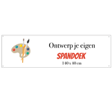 Spandoek Eigen Ontwerp 175 x 50 cm