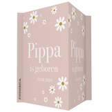 Geboortebord XL Daisy Blush