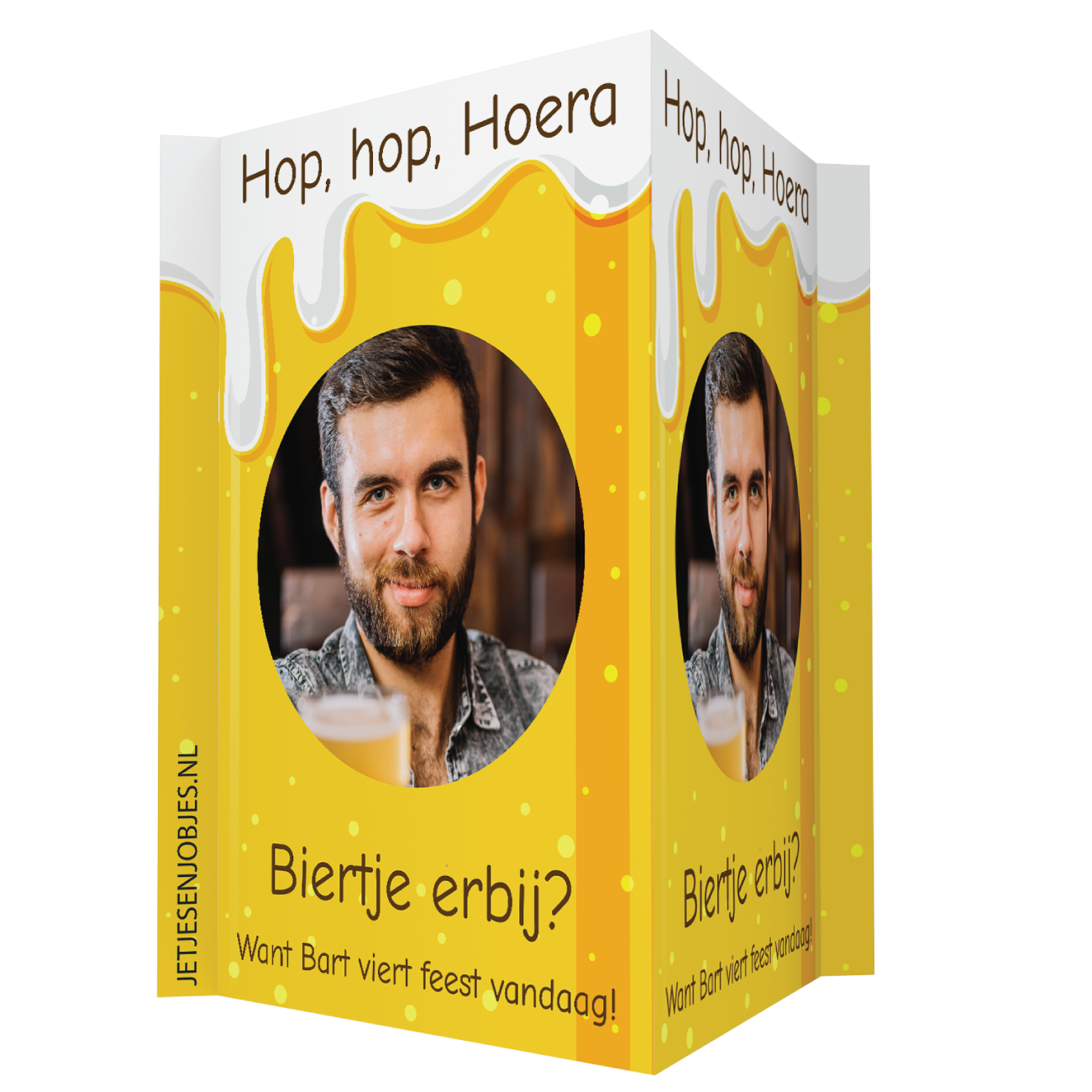 Raambord XL verjaardag bierfeestje