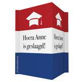 Raambord Geslaagd XL Nederlandse vlag