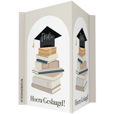 Raambord Geslaagd XL Boeken Beige