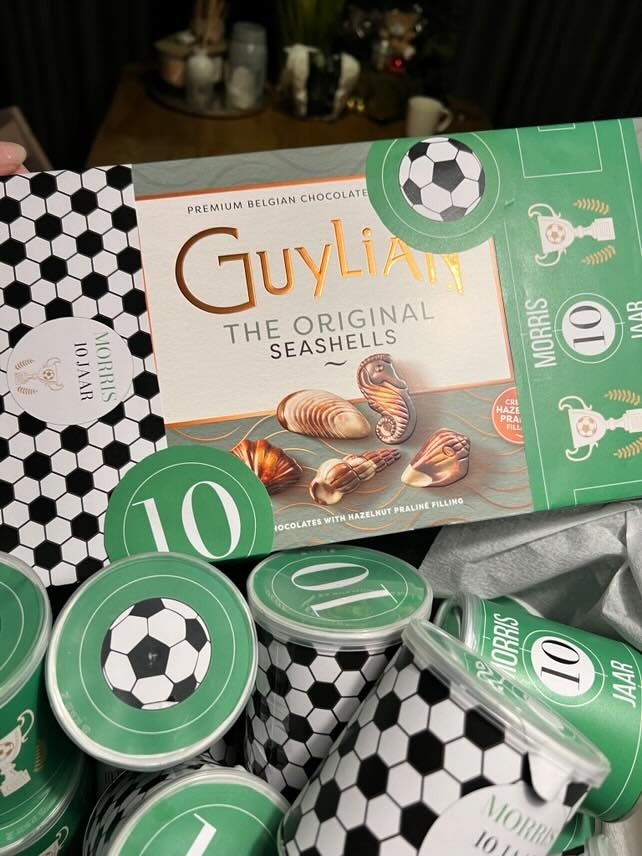 Pringle wikkel voetbal printable