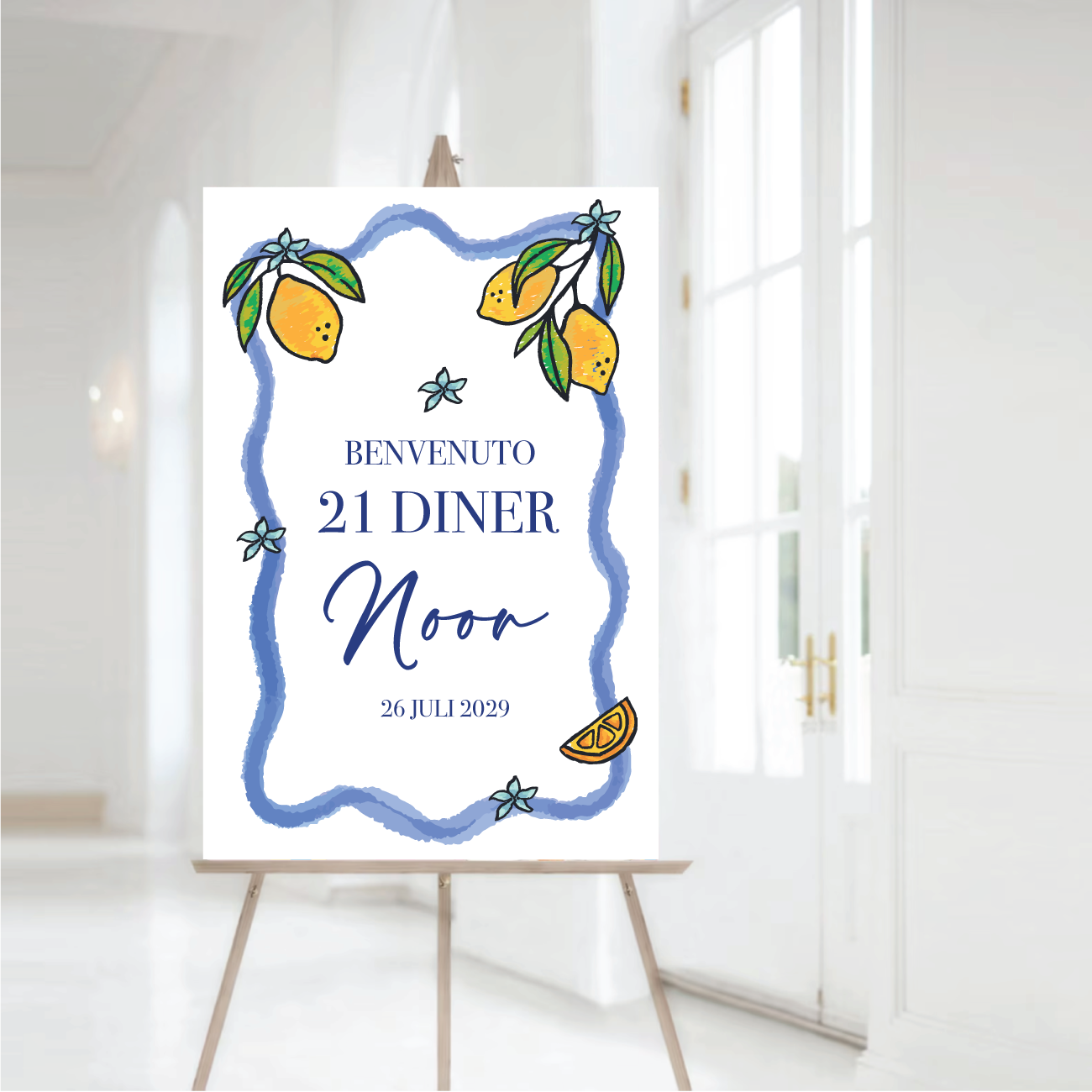 21 Diner Welkomstbord La Dolce Vita