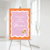 21 Diner Welkomstbord Aperol Spritz