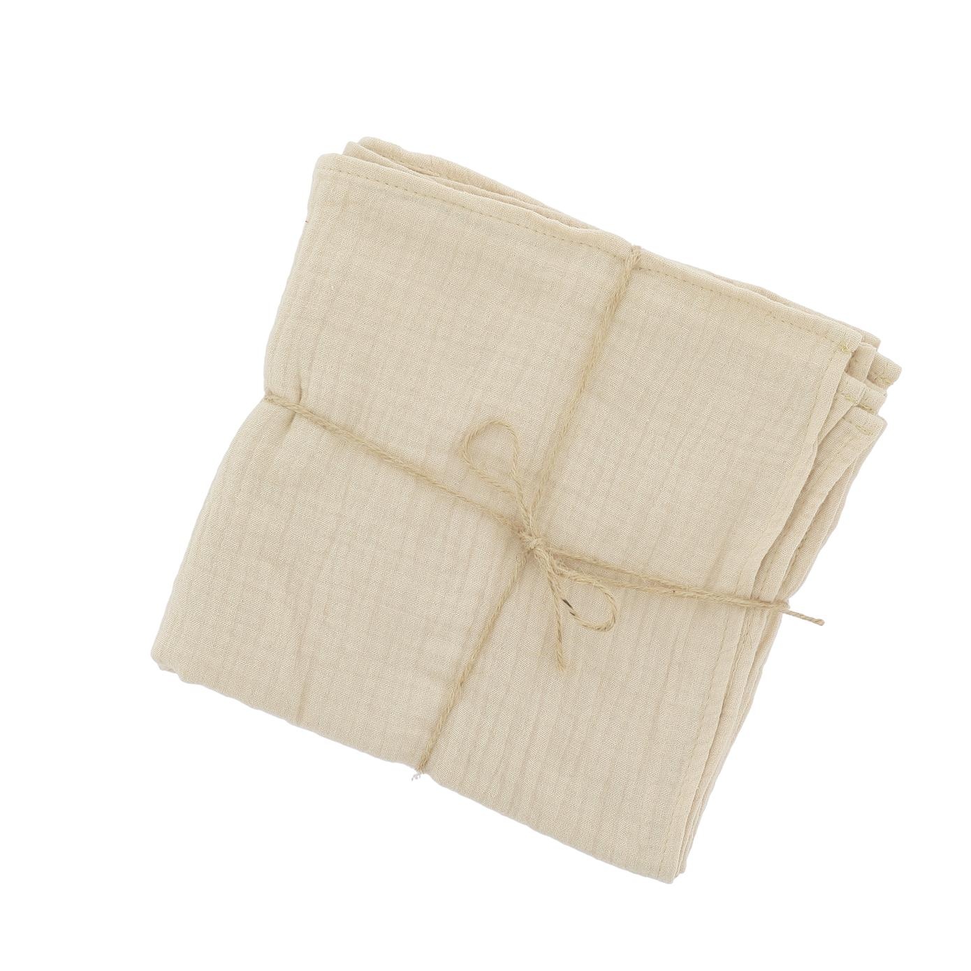 Servetten Katoen Beige (4st)