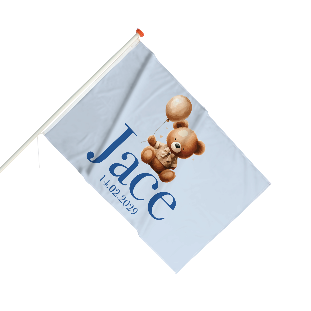 Geboortevlag Teddy Bear Jongen
