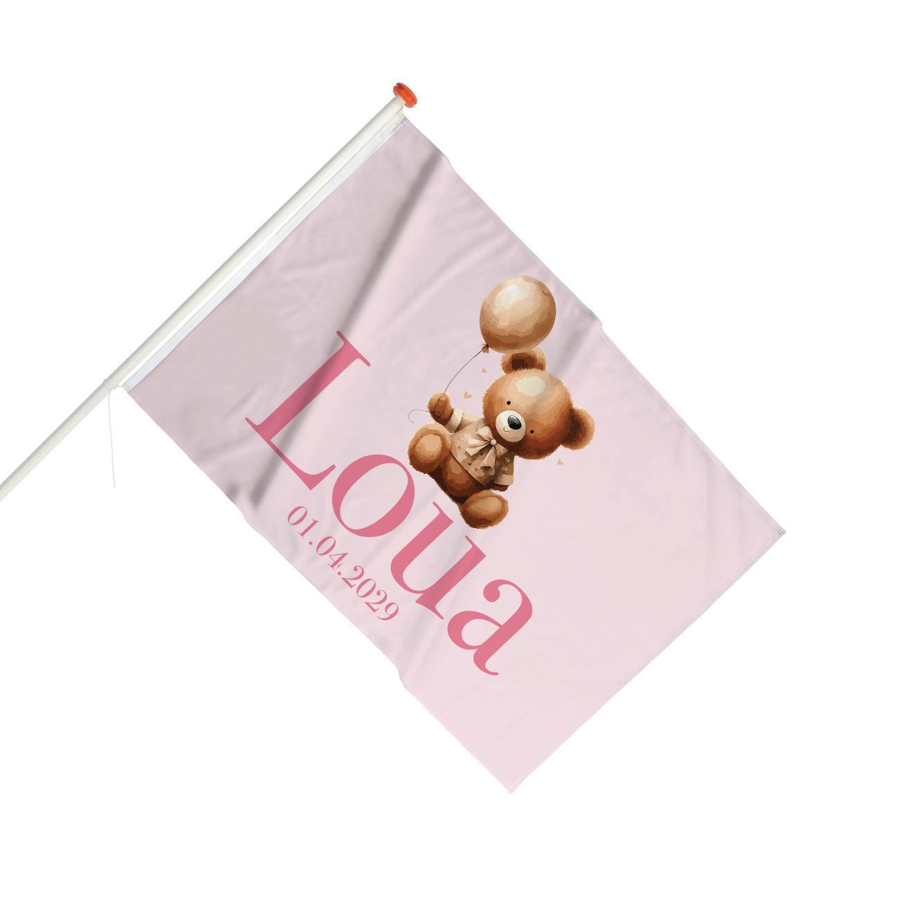 Geboortevlag Teddy Bear Meisje
