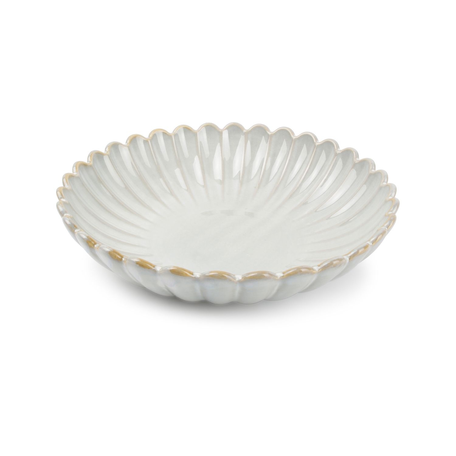 Diep bord 22 cm – Nuance White Lotus porselein