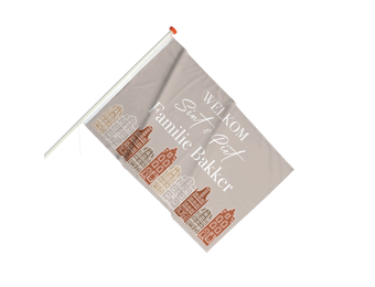 Sinterklaas Vlag met Naam