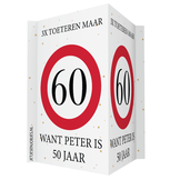 Verkeersbord Raambord 60 Jaar