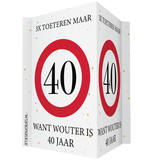 Verkeersbord Raambord 40 Jaar