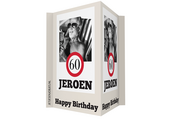 60 jaar Verkeersbord Raambord met foto