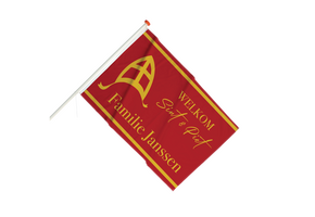 Sinterklaas vlag met naam - Origineel