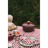 Tafelkleed Noëline Burgundy (170 x 360 cm) - Maison Dinette