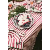 Tafelkleed Noëline Burgundy (170 x 250 cm) - Maison Dinette