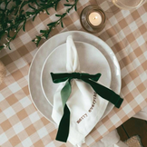 Velvet lint Donkergroen op rol (9m)