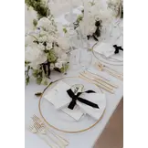 Velvet lint Zwart op rol (9m)