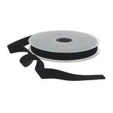 Velvet lint Zwart op rol (9m)