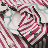 Servet Noëline Burgundy (set van 2) - Maison Dinette