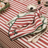 Servet Noëline Burgundy (set van 2) - Maison Dinette