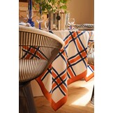 Tafelkleed Hockney Rust (170 x 300 cm) - Maison Dinette