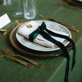 Velvet lint Donkergroen op rol (9m)