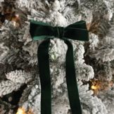 Velvet lint Donkergroen op rol (9m)