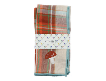 Servet Highland Cappuccino (set van 2) - Maison Dinette