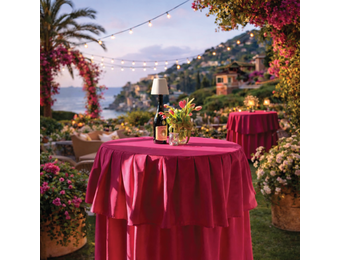 Statafel tafelkleed Portofino Pink