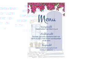 Menukaarten 21 Diner Mama Mia - Direct Download